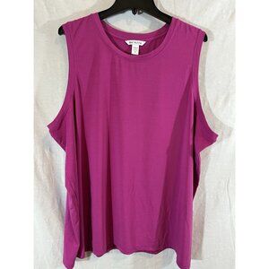 Athleta Women’s 3X Pink Sleeveless Activewear Tank Top